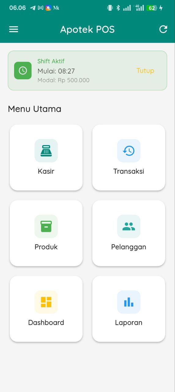 Minimarket POS Phone View
